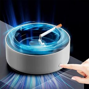 Indoor Ashtray - 2 in 1 Multifunctional Ashless Air Purifier with Filter Ashtray, Best for Family Car or Office