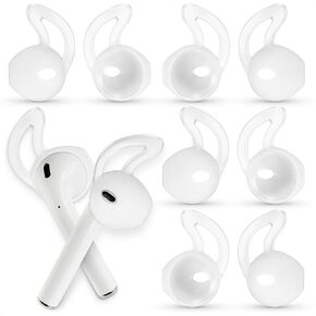 White Earbud Replacement Tips - 3 Pairs Ear Hooks for Noise Isolation Tips Small Ear Tips for Bose QC20 QC20i SoundSport SIE2i IE2 IE3 Silicone Earbud Cover Tips for Earbuds Earphones Cover S, M, L
