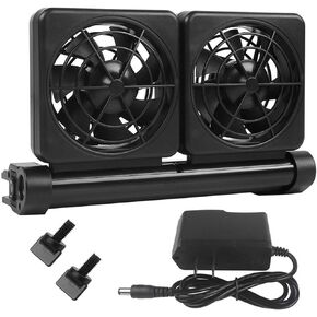 Aquarium Chiller, Fish Tank Cooling Fan System for Salt Fresh Water