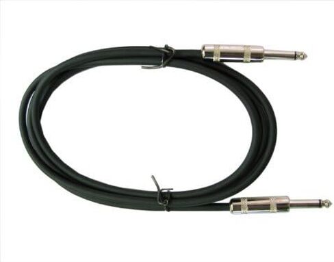 Instrument Acoustic Electric Bass Guitar Keyboard Patch Cable 1/4 to 1//4 Quarter Inch Mono (6ft) 6 FT Foot Feet in Saudi Arabia