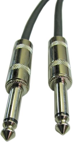 Instrument Acoustic Electric Bass Guitar Keyboard Patch Cable 1/4 to 1//4 Quarter Inch Mono (6ft) 6 FT Foot Feet in Saudi Arabia