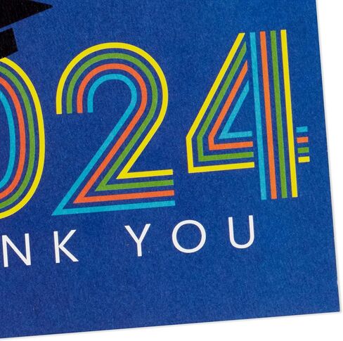 Hallmark Graduation Thank You Cards Bulk, Class of 2024, Retro Blue (40 Thank You Notes with Envelopes) in Saudi Arabia