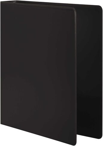 Wilson Jones 3 Inch 3 Ring Binder, Basic Round Ring View Binder, Black (W362-49B) in Saudi Arabia