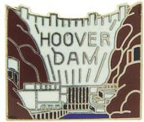 EagleEmblems P09044 PIN-NAT.Park,Hoover Dam (1'') in Saudi Arabia