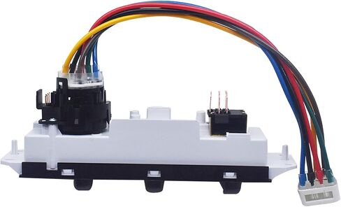 HV AC Heater Control Panel with Blower Control Motor Switch Replacement for 1999-2004 Jeep Wrangler TJ W/Air Conditioning reples 55037473AB HS-373 in Saudi Arabia