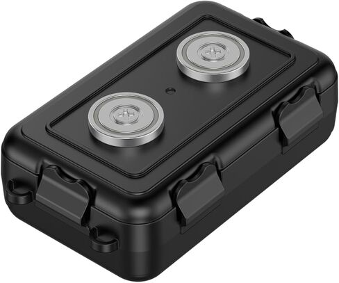 صندوق حامل المفتاح المغناطيسي أسفل السيارة لإخفاء مفتاح السيارة المغناطيسي الخارجي مغناطيس المفتاح لسلسلة المفاتيح المغناطيسية أسفل السيارة (1) in Kuwait