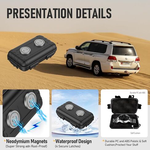 صندوق حامل المفتاح المغناطيسي أسفل السيارة لإخفاء مفتاح السيارة المغناطيسي الخارجي مغناطيس المفتاح لسلسلة المفاتيح المغناطيسية أسفل السيارة (1) in Kuwait