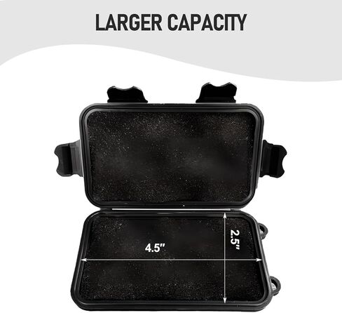 صندوق حامل المفتاح المغناطيسي أسفل السيارة لإخفاء مفتاح السيارة المغناطيسي الخارجي مغناطيس المفتاح لسلسلة المفاتيح المغناطيسية أسفل السيارة (1) in Kuwait