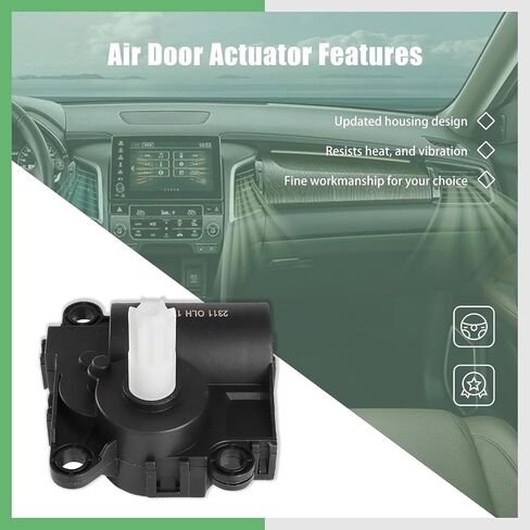 SCITOO HVAC سخان مزيج الباب استبدال المحرك لـ Genesis لـ G80 2017-2018، لـ Genesis لـ G90 2017-2018، لـ Hyundai لـ Santa Fe 2010-2018، 604-309 إعادة التدوير الرئيسية in Saudi Arabia