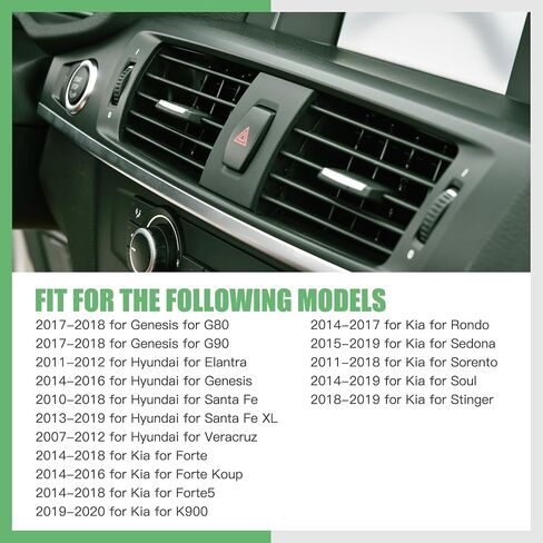 SCITOO HVAC سخان مزيج الباب استبدال المحرك لـ Genesis لـ G80 2017-2018، لـ Genesis لـ G90 2017-2018، لـ Hyundai لـ Santa Fe 2010-2018، 604-309 إعادة التدوير الرئيسية in Saudi Arabia