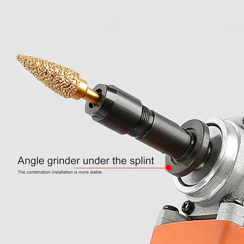 GYORI 3mm/6mm Grinder Adapter for Angle Grinder - Thread Grinding, Cutting, Sanding, Polishing, and More in Saudi Arabia