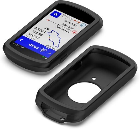 غطاء حافظة MOTONG لـ Garmin Edge 1040 - غطاء حماية من السيليكون لـ Garmin Edge 1040 (سيليكون أسود) in Kuwait