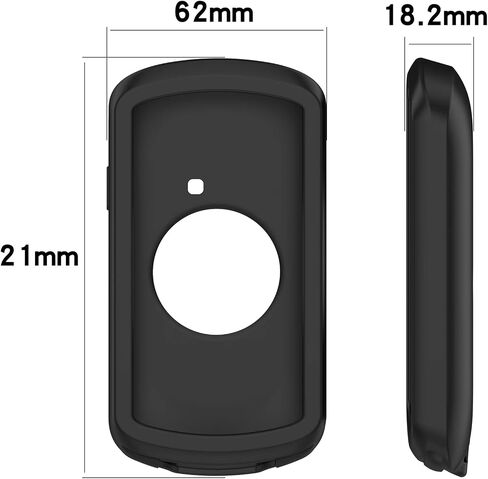 غطاء حافظة MOTONG لـ Garmin Edge 1040 - غطاء حماية من السيليكون لـ Garmin Edge 1040 (سيليكون أسود) in Kuwait