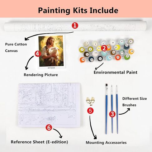 TFIAVSIN DIY Paint by Numbers on Canvas Butterfly and Wildflowers Color Painting Kits for Adult Beginner 16x20 Inch Adults' Paint-by-Number Kits Flameless Oil Painting Kits in Saudi Arabia