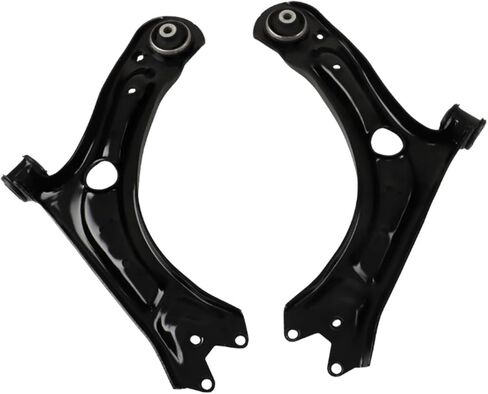 2Pcs Front Control Arm Set with Bushing Replacement for Volkswagen Passat 2012-2021 Replacement for Beetle 2012-2019 522838 522837 561407152A 561407151A 561407152C 561407151C in Saudi Arabia