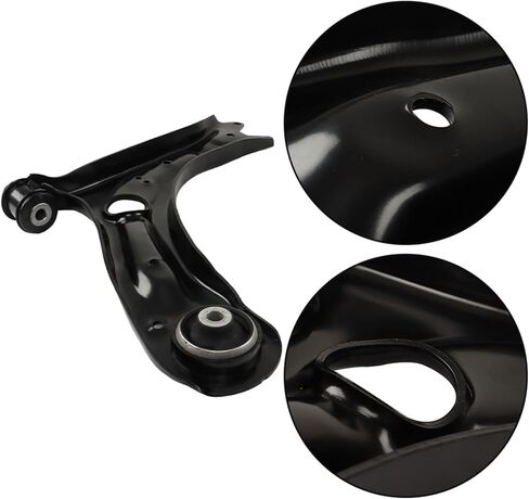 2Pcs Front Control Arm Set with Bushing Replacement for Volkswagen Passat 2012-2021 Replacement for Beetle 2012-2019 522838 522837 561407152A 561407151A 561407152C 561407151C in Saudi Arabia