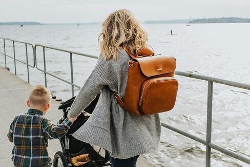 JJ Cole Brookmont Diaper Bag, Cognac in Kuwait