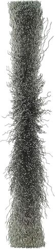 Weiler 01805 8" Narrow Face Crimped Wire Wheel, .0118" Stainless Steel Fill, 5/8" Arbor Hole, Made in The USA (Pack of 2) in Saudi Arabia