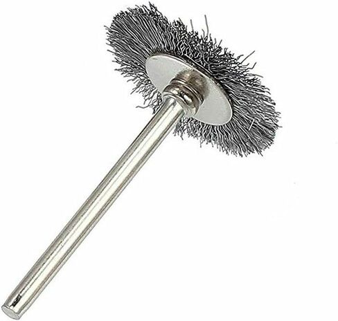 Stainless Steel Wire Brush Compatible with Dremel Rotary Die Grinder Removal Wheel Tool, 10PCS Lots in Saudi Arabia