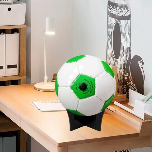 6pcs Acrylic Ball Stand Holder: Display Stand for Basketball Soccer Volleyball Trophy Autograph Memorabilia Storage Rack Black in Saudi Arabia