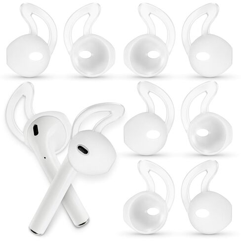 White Earbud Replacement Tips - 3 Pairs Ear Hooks for Noise Isolation Tips Small Ear Tips for Bose QC20 QC20i SoundSport SIE2i IE2 IE3 Silicone Earbud Cover Tips for Earbuds Earphones Cover S, M, L in Kuwait