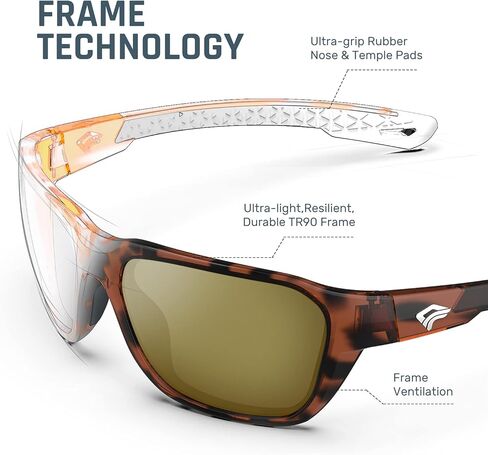 TOREGE Polarized Sunglasses for Men and Womens Oversized Sunglasses UV Protection, Baseball Golf Sun Glasses TR28 TR29 TR30 in Kuwait