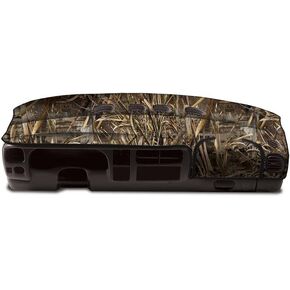 Skanda Dash Cover Mat Pad Custom Designed for Select Chevrolet Silverado 1500 HD Dashboards: Velour Material, Realtree MAX-5