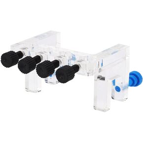 Aquarium Doser Tubing, Acrylic Aquarium Soft Tube Fixture Holder for Holding Dosing Pump Soft Hose