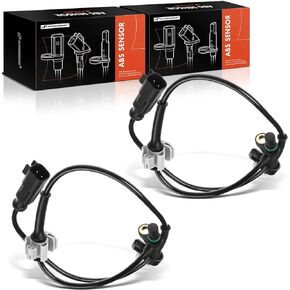 A-Premium ABS Wheel Speed Sensor Compatible with Chevrolet & GMC & Cadillac Models- Silverado 1500, Chevrolet Suburban, Chevrolet Tahoe, Sierra 1500, Yukon, Escalade- Driver & Passenger Side, 2-PC Set