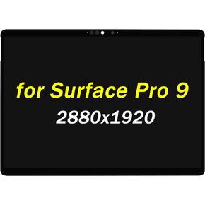 استبدال الشاشة لجهاز Microsoft Surface Pro 9 2038 (2021) 2880x1920 13 بوصة شاشة LCD تعمل باللمس مجموعة رقمية (فقط لشاشة 13 بوصة)