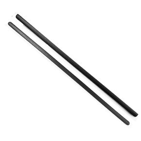 2pcs Laptop Bottom Cover Rubber Non-Slip Bumper Foot Feet Pad Replacement for Dell Latitude 7400 E7400 Rubber Strip Laptop Bottom Shell Cover Foot Pad Black(One Thick and one Thin)