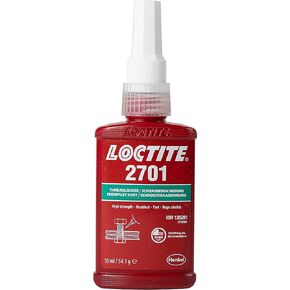 Genuine Henkel Loctite 2701 Maximum Strength - Threadlocking Adhesive - 50 ML