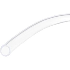 DMiotech 11.5mm ID 15.5mm OD Clear PVC Tube Flexible Transparent Hose Tubing for Water, Air, Oil Tube,6.56ft Length