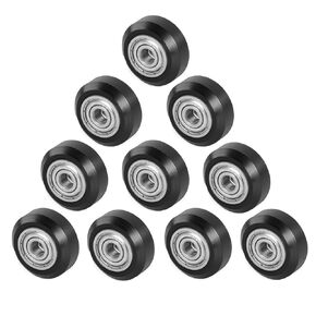 Official Creality 3D Printer Wheels, 10 PCS 3D Printer POM Pulley Wheels 625zz Linear Bearing for Ender 3/Ender 3 V2/Ender 3 Pro/Ender 3 S1 Pro/Ender 5 Series/CR 10 Series