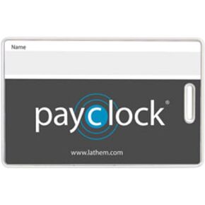 Lathem Proximity RFID Badges for Lathem PC600, PC700, FR650, FR700, CT70, CT72, CT74, PC50, PC60, Pack of 15 (RF-Badge) - White
