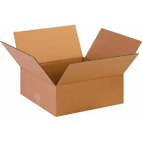 AVIDITI 13 x 13 x 5 Corrugated Cardboard Boxes, Flat 13"L x 13"W x 5"H, Pack of 25 | Shipping, Packaging, Moving, Storage Box for Home or Business, Strong Wholesale Bulk Boxes