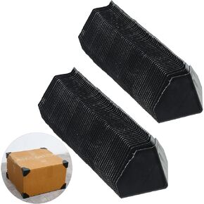 100 Pcs Shipping Box Corner Protector, Plastic Packaging Edge Proof Carton Corner Guard
