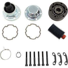 TRQ Rear Drive Prop Shaft High Speed CV Joint Forward Repair Kit Compatible with GMC Chevy