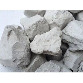 Gray Edible Clay Chunks (lump) Natural for Eating (Food), 1 lb (450 g)