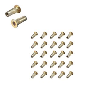 Rivet Nut Lantern-Shaped, M5 Rivet Nut Assortment - Threaded Inserts for Metal, Durable & Reliable Threaded Rivets, Ideal for Automotive & DIY Projects - 25Pcs