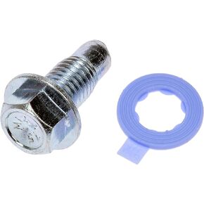 Dorman 090-034 Oil Drain Plug Pilot Point M12-1.75, Head Size 15Mm Compatible with Select Models, 5 Pack