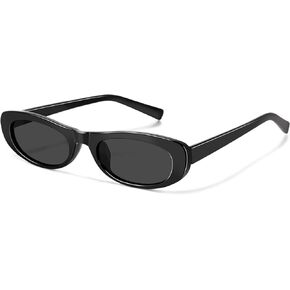 Retro Oval Fashion Sunglasses Narrow Small frame Versatile for men and women Sun Glasses UV400 Protection