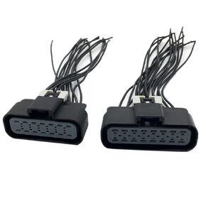 ECM Connector Pigtail Set 14 & 16 Pin Compatible with Polaris Sportsman Ranger 4011090 4011226, Black