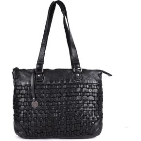 Genuine Leather Women's Tote Handbags, Satchel Purse Ladies Shoulder Bags with Top Handle
