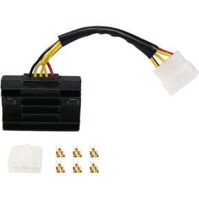 Voltage Regulator Rectifier 32800-19B00 32800-19B11 is Compatible with Suzuki King Quad 300 1991-2001 Suzuki Quadrunner 160 1989-2001 2003-2004 Suzuki Quadrunner 250 1988-2001