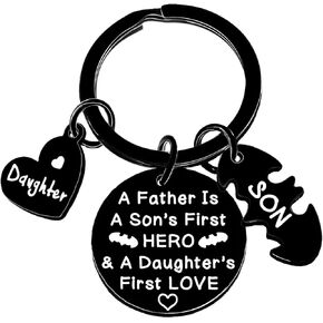 سلسلة مفاتيح للأب من هدايا عيد ميلاد الابنة والأب، الأب هو البطل الأول للابن والحب الأول للابنة in Kuwait