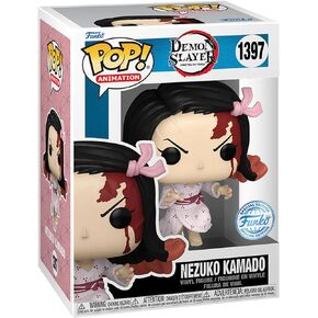 Funko Pop! Animation: Demon Slayer - Exclusive Multicolor Vinyl Figure (Nezuko SE #1397 Pink Kimono)