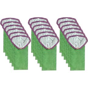 18 Pack 107313 Micro Filter Bags Replacement for ProTeam 10 Quart Backpack Vacuum. Super Coach Pro 10, GoFit 10, 107313. Intercept Micro Filter Bags with Open Triangular Collar