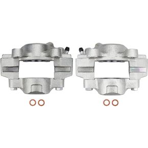 MAYASAF 19444+19445 Front Disc Brake Caliper Right+Left Caliper w/o Pads Fit for MG MGB 1963 1964 1965 1966 1967 1968 1969 1970 1971 1972 1973 1974 1975 1976 1977 1978 1979 1980 1981