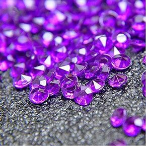 Acrylic Diamonds, 4.5mm Acrylic Color Faux Round Crystals Treasure Gems Tabletop Confetti Crystals for Table Confetti, Table Scatters, Vase Fillers, Party Decoration (2000pcs Emerald Green)